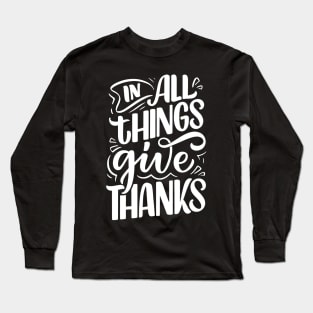 Grateful Heart, Full Plate: A Thanksgiving Feast for the Soul Long Sleeve T-Shirt